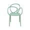 Loop Indoor/Outdoor Dining Chair (Set of 2)  option Balsam Green