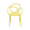 Loop Indoor/Outdoor Dining Chair (Set of 2)  option Mustard