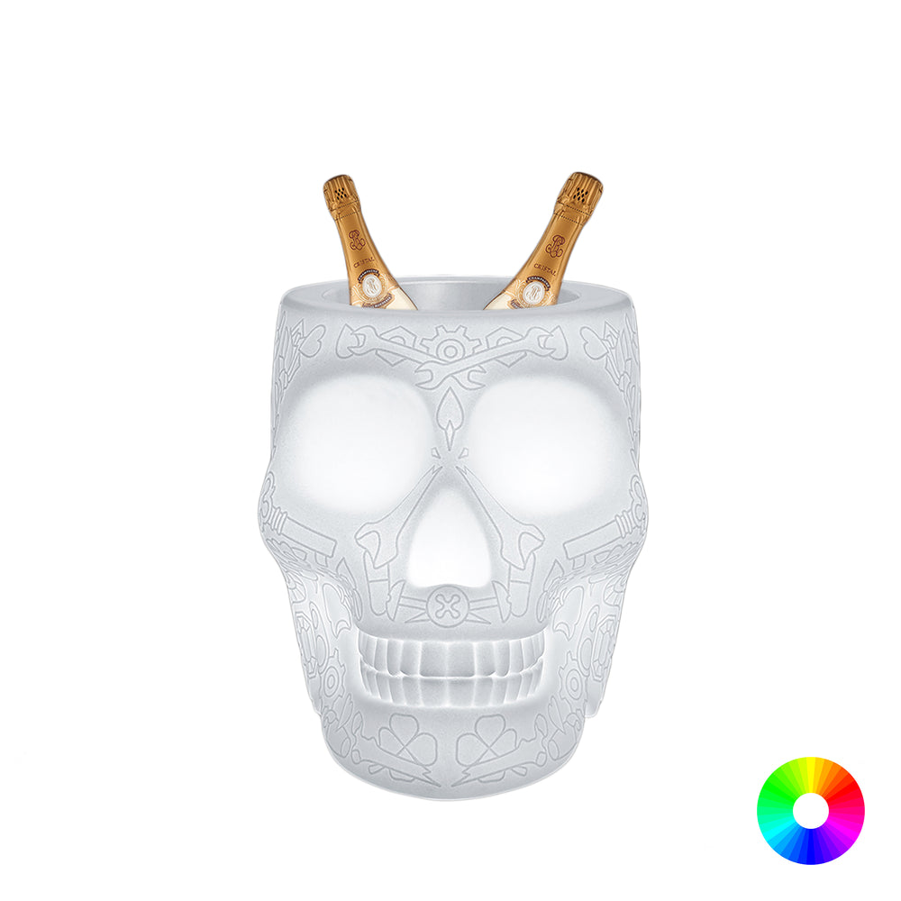 Mexico Planter/Champagne Cooler with LED Light