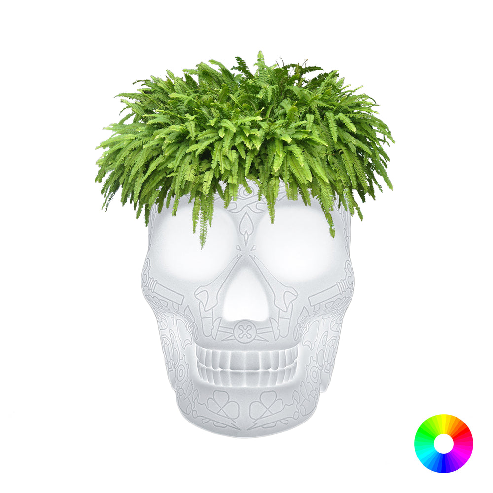 Mexico Planter/Champagne Cooler with LED Light