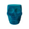 Mexico Velvet Stool/Side Table  option Light Blue