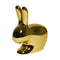 Rabbit Metal Stool  option Gold