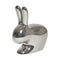 Rabbit Metal Stool  option Silver