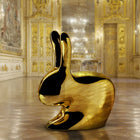 Rabbit Metal Stool
