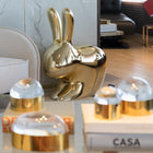 Rabbit Metal Stool