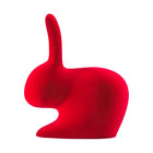 Rabbit Velvet Stool