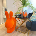 Rabbit Velvet Stool