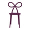 Riibbon Dining/Vanity Chair  option Plum