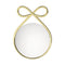 Ribbon Mirror  option Gold Metal