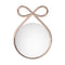 Ribbon Mirror  option Pink Gold Metal