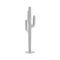 Saguaro Coat Rack  option Ivory