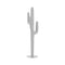 Saguaro Outdoor Coat Rack  option Ivory