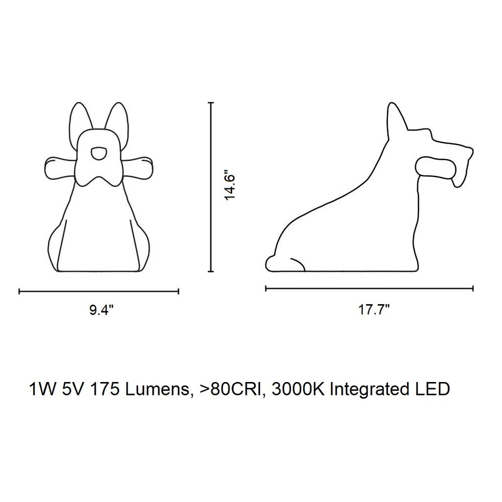 Scottie LED Portable Table Lamp