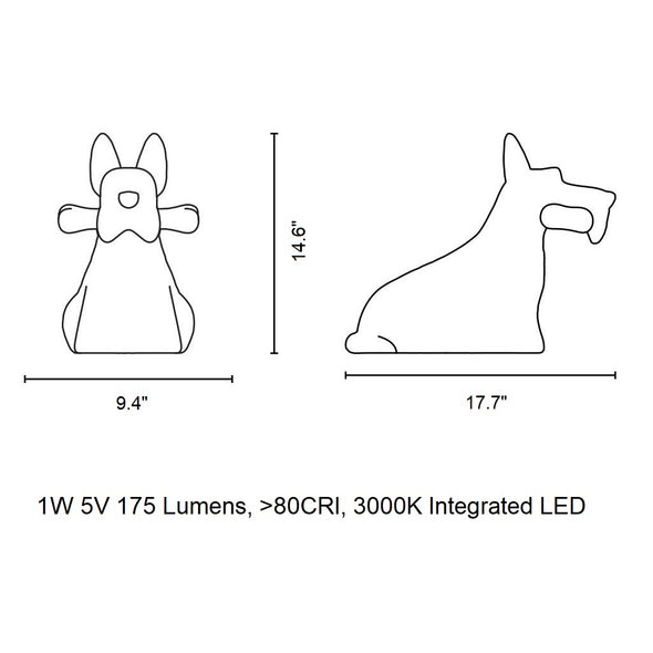 Scottie LED Portable Table Lamp