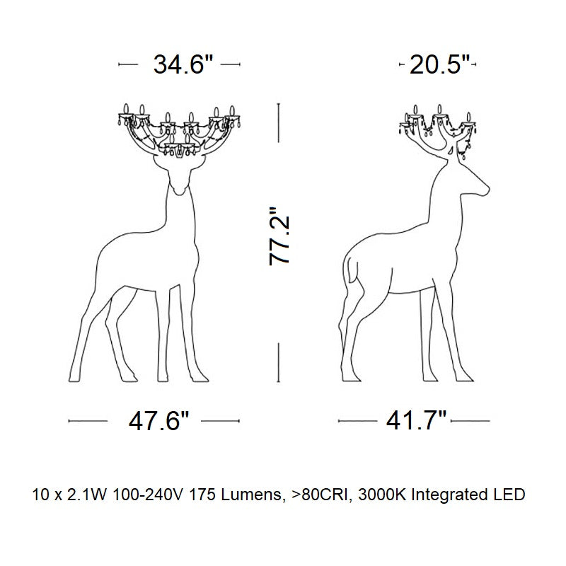 Sherwood Outdoor LED Floor Lamp