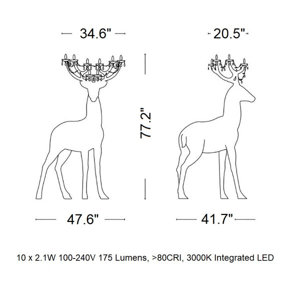 Sherwood Outdoor LED Floor Lamp