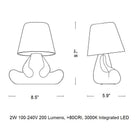 Sweet Brothers LED Portable Table Lamp