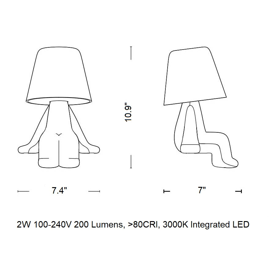 Sweet Brothers LED Portable Table Lamp