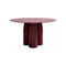 Toto Round Indoor/Oudoor Dining Table  option Indian Red