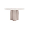 Toto Round Indoor/Oudoor Dining Table  option Warm White
