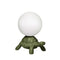 Turtle Carry Outdoor LED Portable Table Lamp  option Deep Green