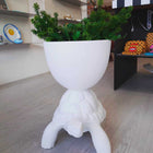 Turtle Carry Indoor/Outdoor Planter/Champagne Cooler