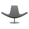 Wing Lounge Armchair  option C - Kvadrat Dark Grey 0161
