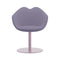 XOXO Dining Armchair with Round Base  option Gabriel Pink 65074