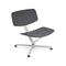 Arba Lounge Chair  option Light Grey / Anthracite