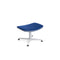 Arba Upholstered Ottoman  option Kvadrat Vidar 0772 Blue / Light Grey