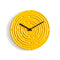 Minos Wall Clock  option Freesia Yellow / Dark Green