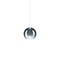 Random Solo 10 LED Pendant Light  option Deep Azure Steel