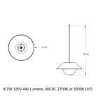 Akoya LED Pendant Light