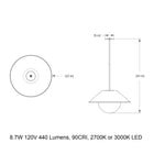 Akoya LED Pendant Light