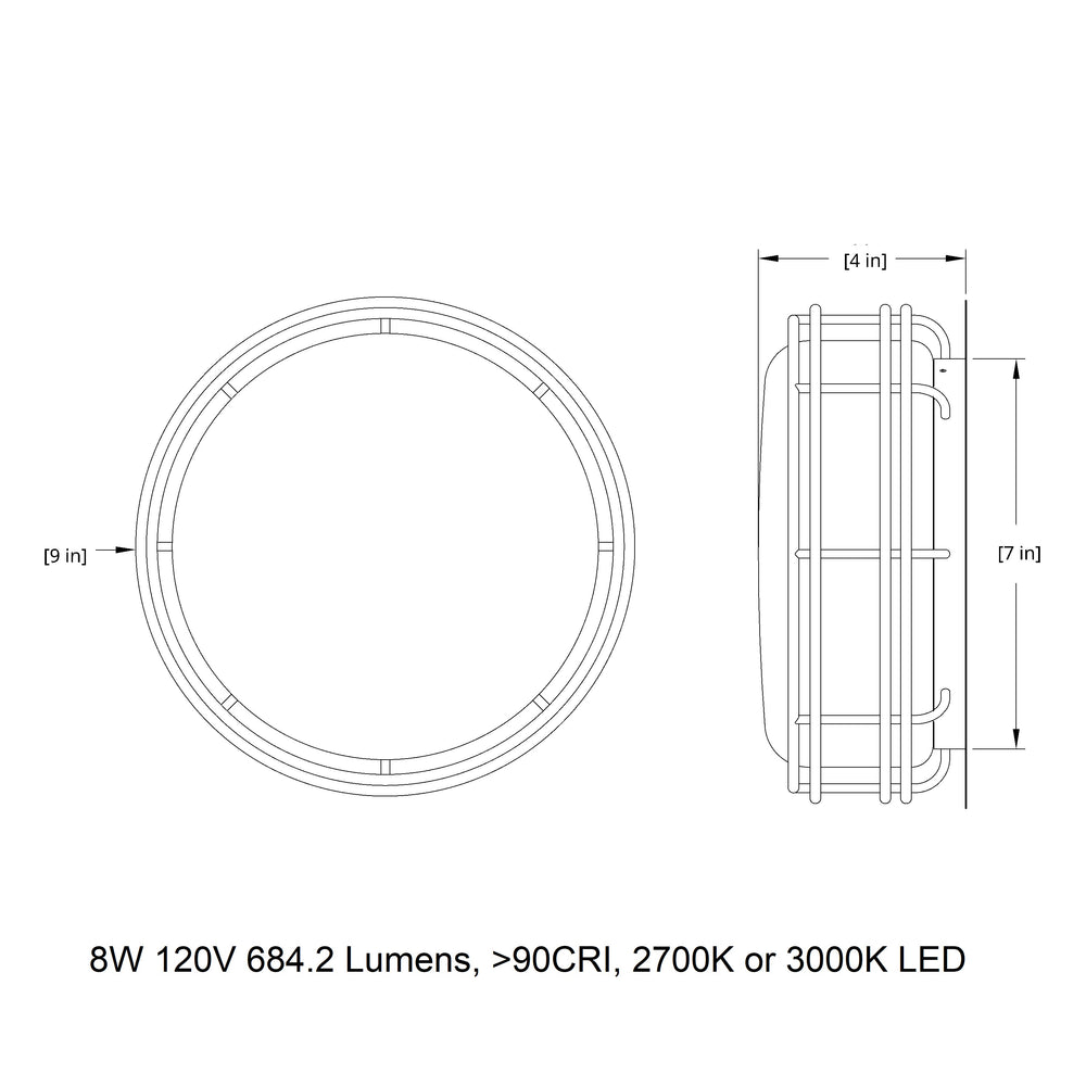 Cape Outdoor LED Wall Sconce