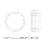 Cape Outdoor LED Wall Sconce