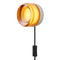 Dimple Corded LED Wall Sconce  option Corded Plug-in (Bottom) with Toggle Switch