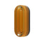 Dimple Dash LED Wall Sconce  option Amber