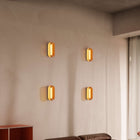 Dimple Dash Outdoor LED Wall Sconce
