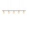 Gala 114-Inch LED Pendant Light  option Symmetrical Large Globes