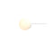 Pastille Collar Corded LED Wall Sconce  option Corded Plug-in (Back)