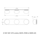 Pastille Outdoor LED Bathroom Vanity Light