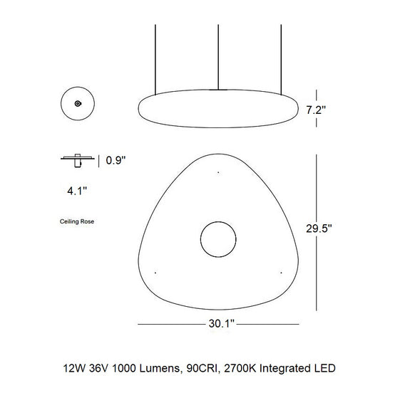 Drift Pendant Light