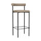 Kashmir Bar and Counter Stool  option Hallingdal 65 by Kvadrat 0227
