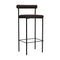 Kashmir Bar and Counter Stool  option Mode by Maharam 007 Hollow