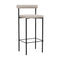 Kashmir Bar and Counter Stool  option Mode by Maharam 016 Cotoon Tail