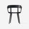Odin Upholstered Chair  option Black Ash