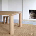 Offset Dining Table