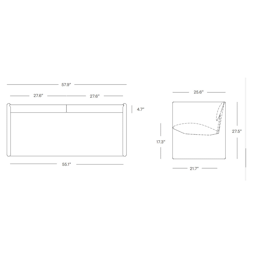 Sacha 2-Seater Sofa