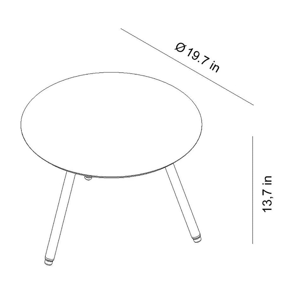 Anthea Outdoor Side Table